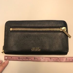 Kate Spade Saturday Black Leather Wallet
